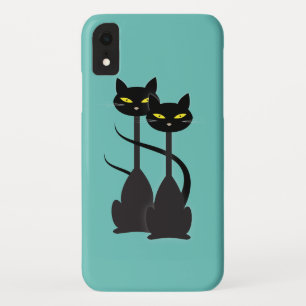 Capa Para iPhone Da Case-Mate Gatos Pretos com Pescoços Longos
