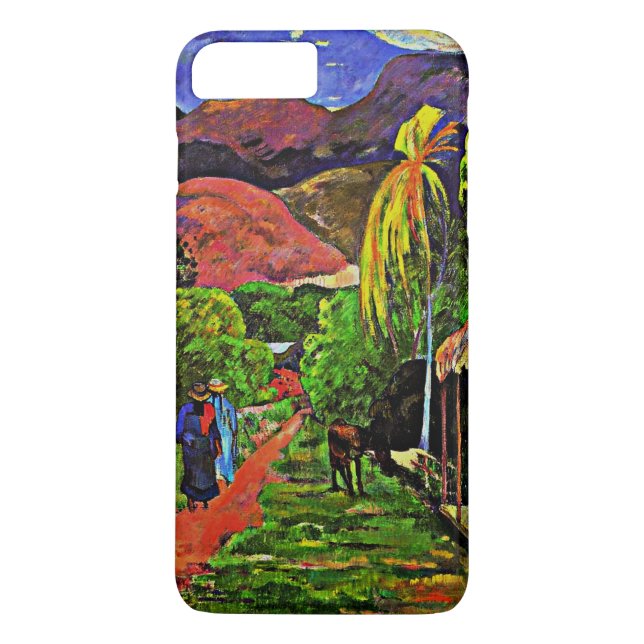 Capa Para iPhone, Case-Mate Gauguin - Road in Tahiti (Verso)