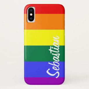 Capa Para iPhone Da Case-Mate Gay Rainbow Pride Personalizado
