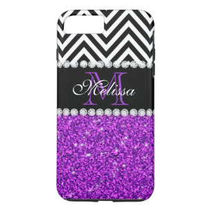 CAPA PARA iPhone DA Case-Mate GELO PURPER BLACK CHEVRON MONOGRAMMED