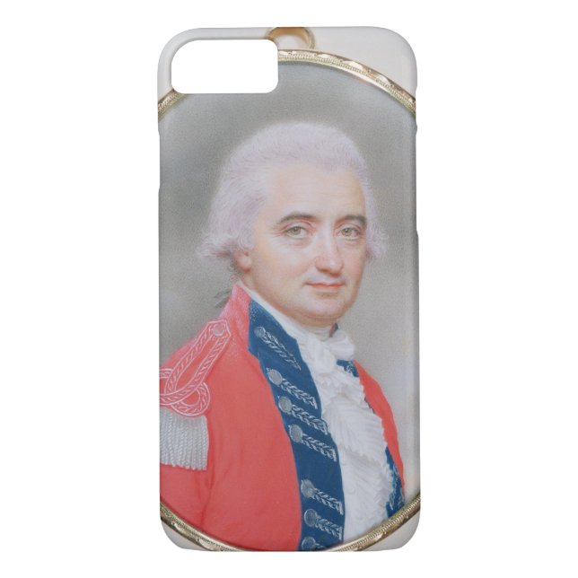 Capa Para iPhone, Case-Mate General principal senhor Barry Fechamento (d.1813) (Verso)