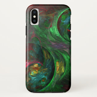 Capa Para iPhone Da Case-Mate Genesis Abstrato Art Verde
