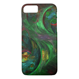 Capa Para iPhone Da Case-Mate Genesis Abstrato Art Verde