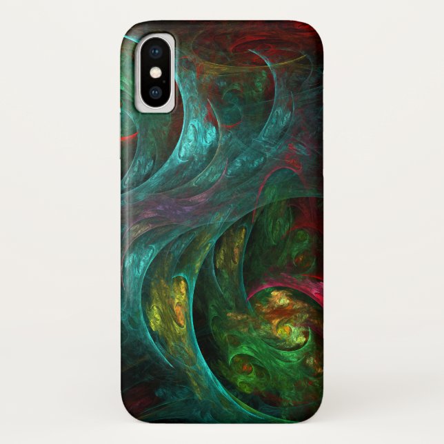 Capa Para iPhone, Case-Mate Genesis Nova Abstrato Art (Verso)