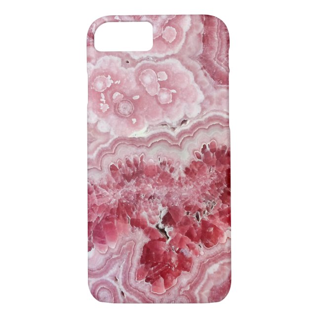 Capa Para iPhone, Case-Mate Geodo Cristal Rosa (Verso)