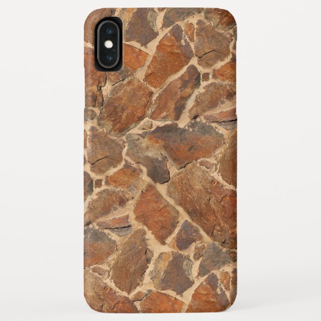 Capa Para iPhone, Case-Mate Geologia Stonewall - Ouro Quente (Verso)