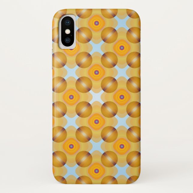 Capa Para iPhone, Case-Mate Geométrico Amarelo Incomum (Verso)