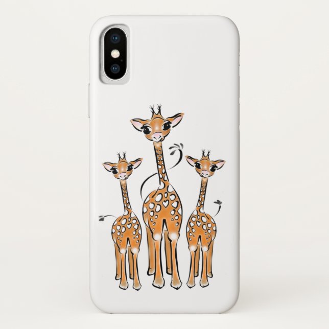 Capa Para iPhone, Case-Mate Girafas (Verso)