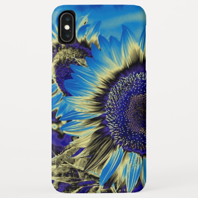 Capa Para iPhone, Case-Mate Girassol Azul (Verso)