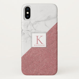 Capa Para iPhone Da Case-Mate Girassol Blush Cor-de-rosa - Leitura Monograma Geo