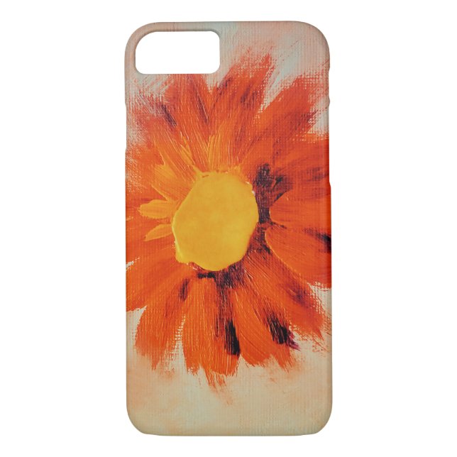 Capa Para iPhone, Case-Mate Girassol de laranja vibrante (Verso)