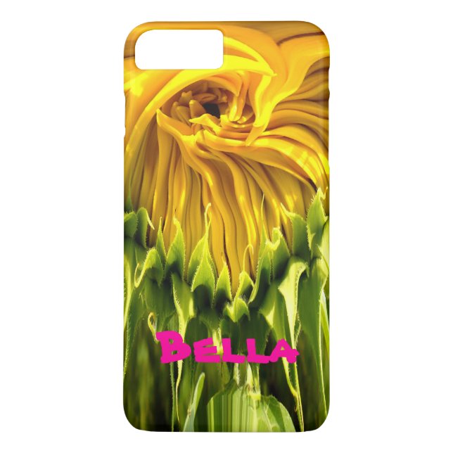 Capa Para iPhone, Case-Mate Girassol retrô funky abstrato, geometria assustada (Verso)