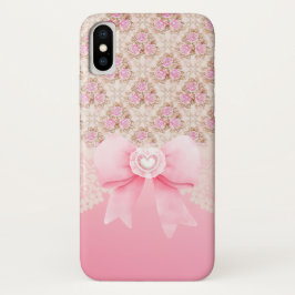 Capa Para iPhone Da Case-Mate Girassol Vintage Rosas Florais Rosa Fita Fita Fita