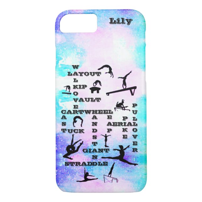 Capa Para iPhone, Case-Mate Girls Gymnastics Personaliza (Verso)