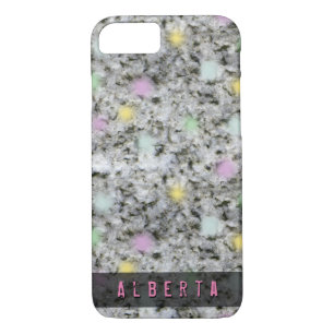 Capa iPhone 8/ 7 Girly Geology Pastel Rock Texture