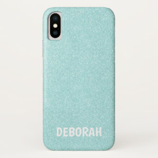 Capa Para iPhone Da Case-Mate Glitter Aquamarine| Girly Lady Boss