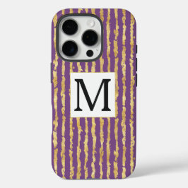 Capa Para iPhone Da Case-Mate Glitz Dourada Roxo