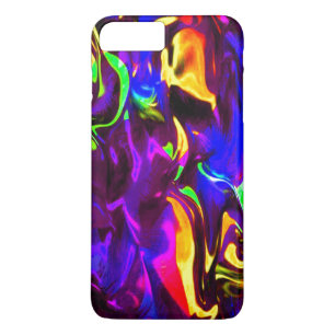 Capa iPhone 8 Plus/7 Plus Glow Stick Rave Fire Stick Arco-Íris