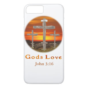 Capa iPhone 8 Plus/7 Plus Gods Love