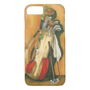 Capa iPhone 8/ 7 Golf Bag com Glove por Jennifer Goldberger