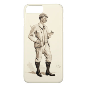 Capa Para iPhone Da Case-Mate Golfer Vintage com Pipe e Raízes de Cigarro