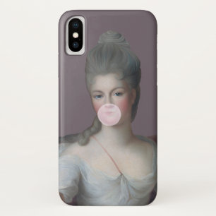 Capa Para iPhone Da Case-Mate Goma-bolha Diva soprando uma pastilha elástica ros