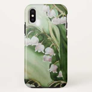CAPA PARA iPhone X GORGEOSO LILY DO VALLEY