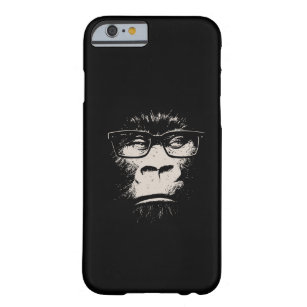 Capa Barely There Para iPhone 6 Gorila hipster Com Óculos