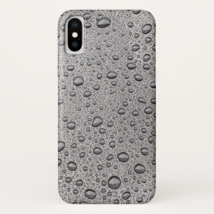 Capa Para iPhone Da Case-Mate gotículas de água de cinza