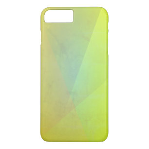 Capa iPhone 8 Plus/7 Plus Gradação Geométrica Amarela Moderna