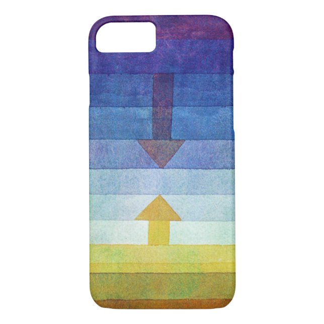 Capa Para iPhone, Case-Mate Gradiente com Seta, Paul Klee (Verso)