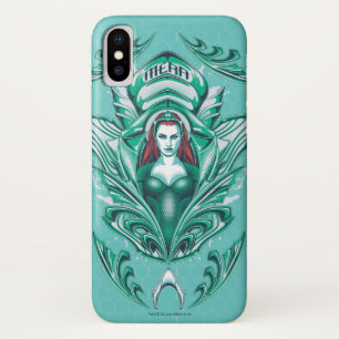 Capa Para iPhone Da Case-Mate Gráfico ornamentado de Aquaman   Mera