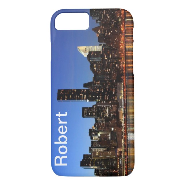 Capa Para iPhone, Case-Mate gráfico Skyline Cidade (Verso)