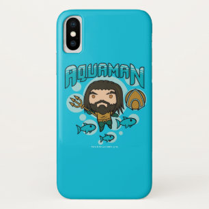 Capa Para iPhone Da Case-Mate Gráfico submarino de Aquaman   Chibi Aquaman