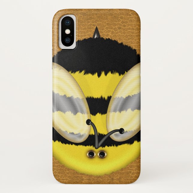 Capa Para iPhone, Case-Mate Grande Bumble a abelha (Verso)