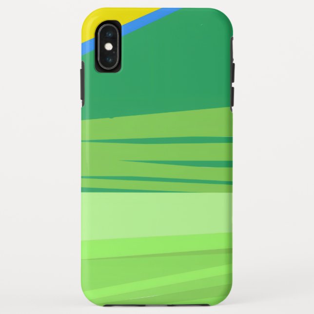 Capa Para iPhone, Case-Mate Green Abstract (Verso)