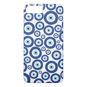 Capa iPhone 8 Plus/7 Plus Grego Mati Mataki - teste padrão de olho mau #1 d