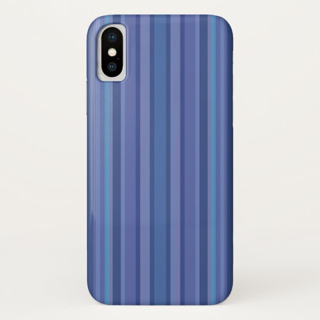 Capa Para iPhone, Case-Mate Greve Roxa Azul Moderna (Verso)