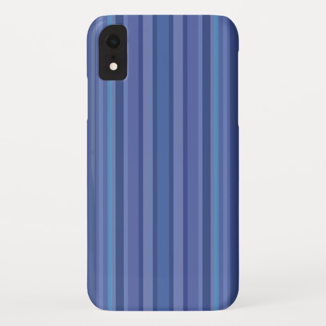 Capa Para iPhone, Case-Mate Greve Roxa Azul Moderna (Verso)