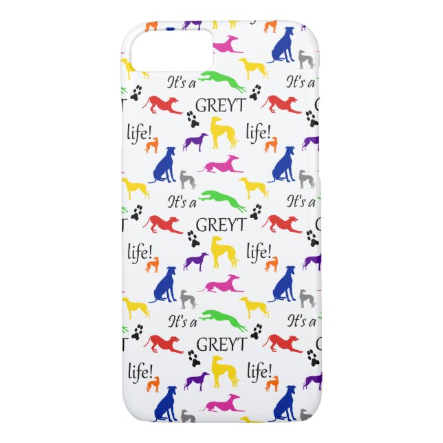 Capa Para iPhone, Case-Mate Greyhound é uma citação de Greyt Life  (Verso)