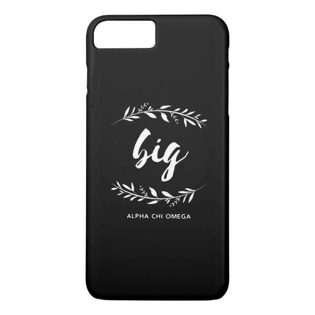 Capa Para iPhone, Case-Mate Grinalda grande alfa de Omega | do qui (Verso)