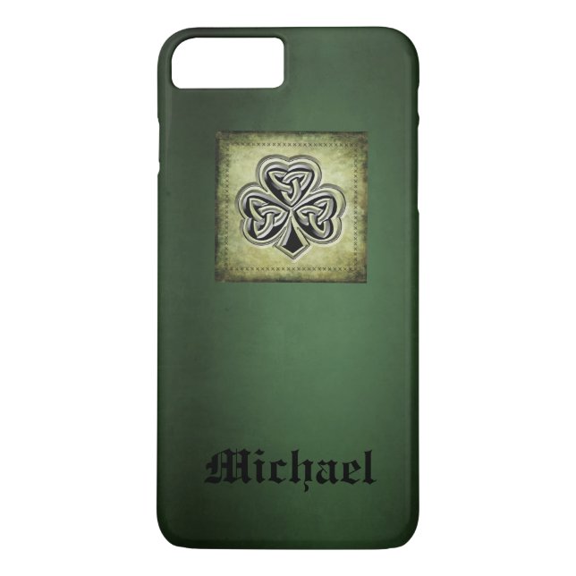 Capa Para iPhone, Case-Mate Grundge Trendy, sortuda, shamrock irlandês persona (Verso)