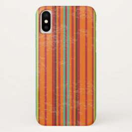 Capa Para iPhone X Grunge Stripes