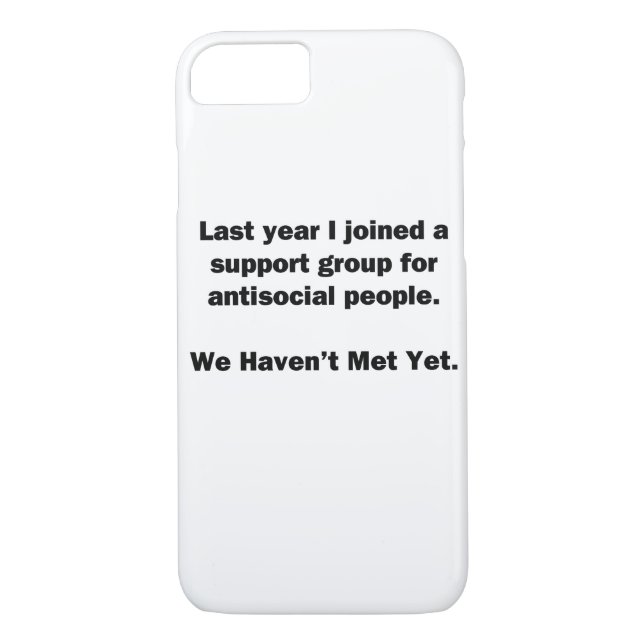Capa Para iPhone, Case-Mate Grupo antissocial (Verso)