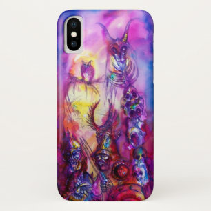 CAPA PARA iPhone X  GUERRA DOS MONSTRO DO DIA DAS BRUXAS/ORC