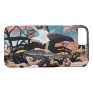 Capa iPhone 8/ 7 Guerra, Henri Rousseau, 1894