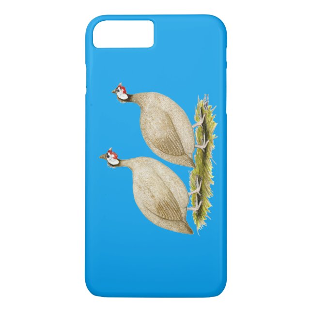 Capa Para iPhone, Case-Mate Guineas Buff Dundotte Fowl (Verso)