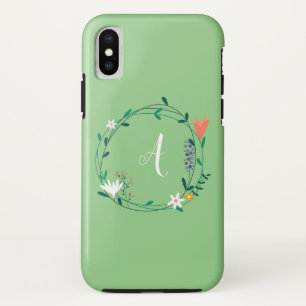 Capa Para iPhone Da Case-Mate Guirlanda Floral de Primavera Personalizada