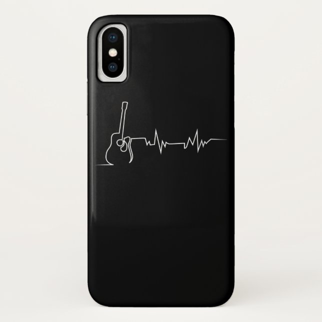 Capa Para iPhone, Case-Mate Guitarra Acústica Batida Legal Presente Para Violã (Verso)