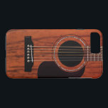 Capa Para iPhone Da Case-Mate Guitarra acústica superior de mogno<br><div class="desc">Umas seis guitarra acústicas superiores de madeira de mogno clássica da corda com o conselho da fricção do jacarandá.</div>